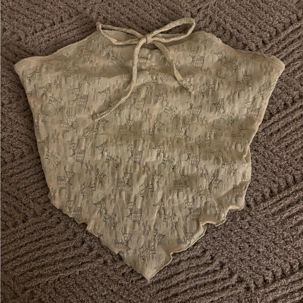 Urban Renewal Green Textured Top